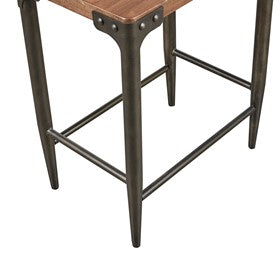 Caden Console Table and Counter Stool 3 Piece Set