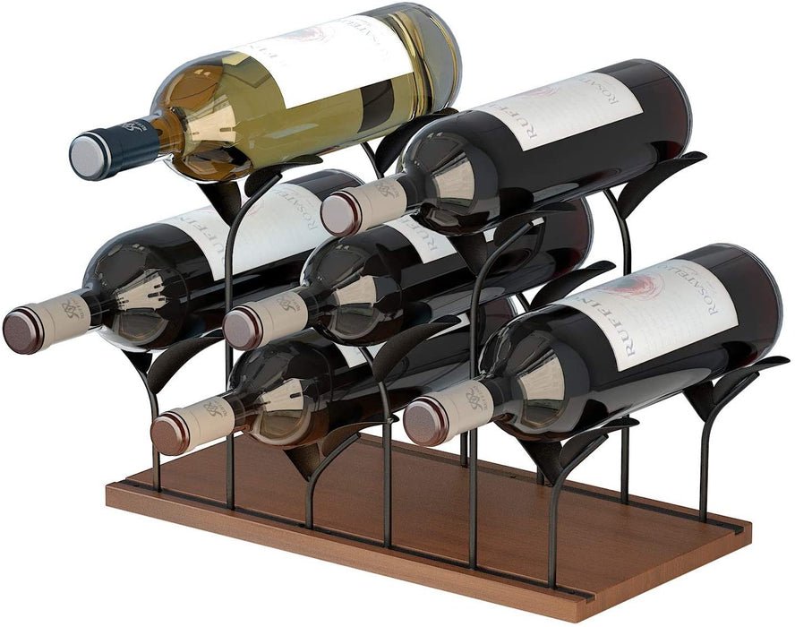 Vino Mecor Countertop 6 Bottle Wine Rack