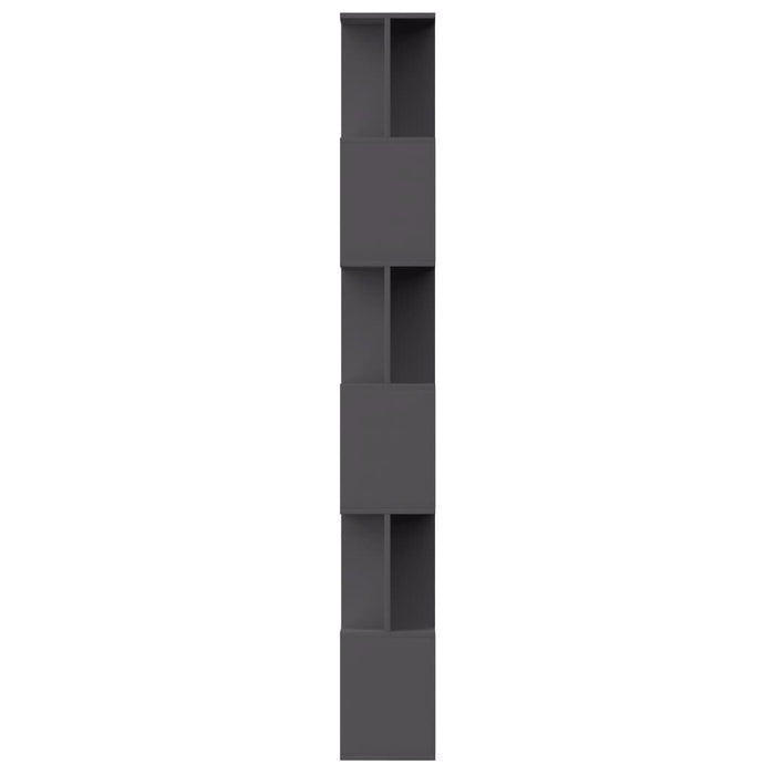 Book Cabinet/Room Divider Gray 31.5"x9.4"x75.6" Chipboard