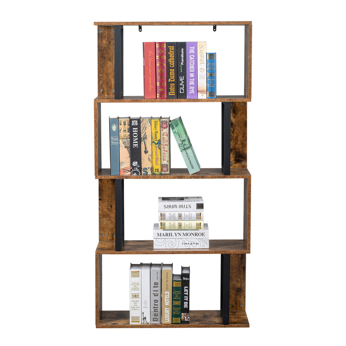 4 Tier Display Freestanding Multifunctional Decorative Storage Shelf