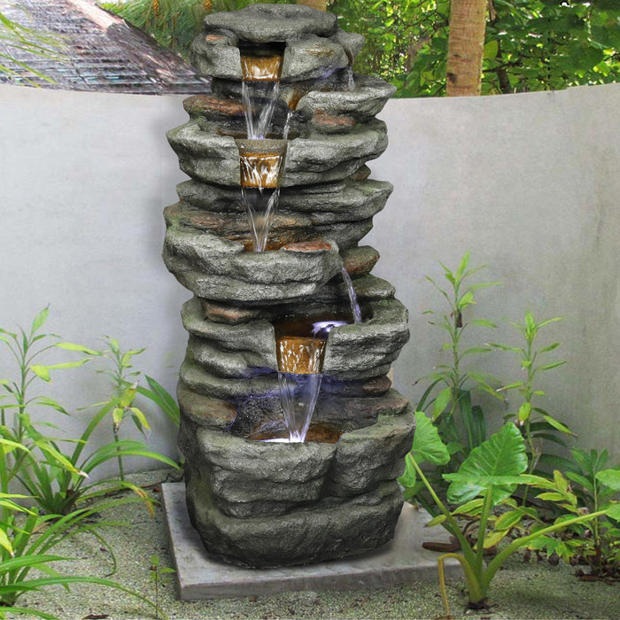 Peace Rocks Water Fountain