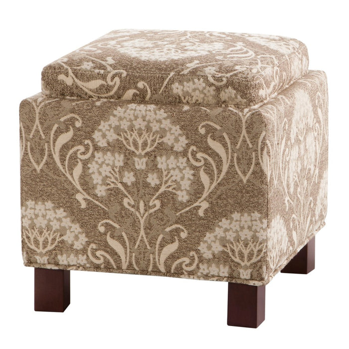 Shelley Square Storage Ottoman with Pillows (Low Stock)