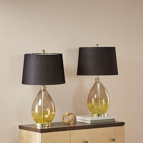 Cortina Table Lamp Set of 2 (Gold)