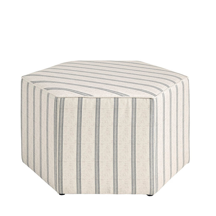 Ellen Natural Cocktail Ottoman