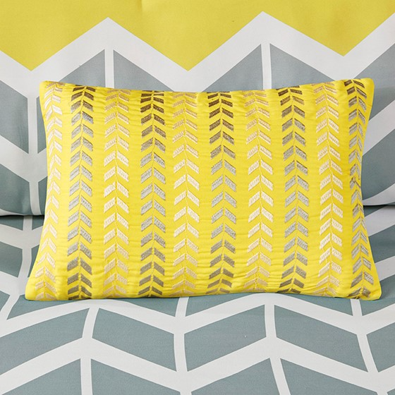 Nadia Comforter Set (Yellow)