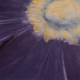 Midnight Bloom Plum Canvas