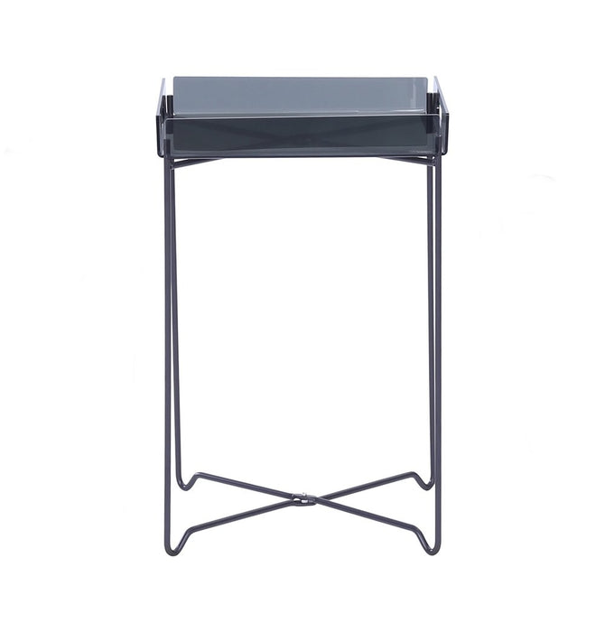 Campbell Side Table - Black Acrylic