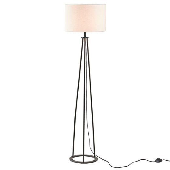 Clyde Metal Tripod 60" Floor Lamp (Low Stock)