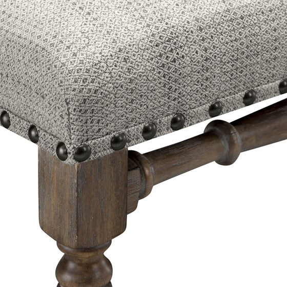 Nova Grey Accent Bench