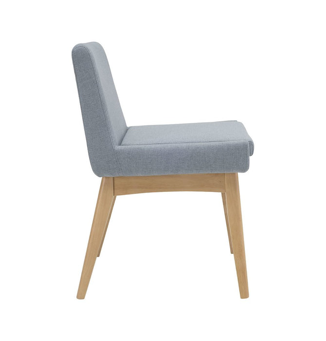 Chanel Dining Chair - Aquamarine & Natural