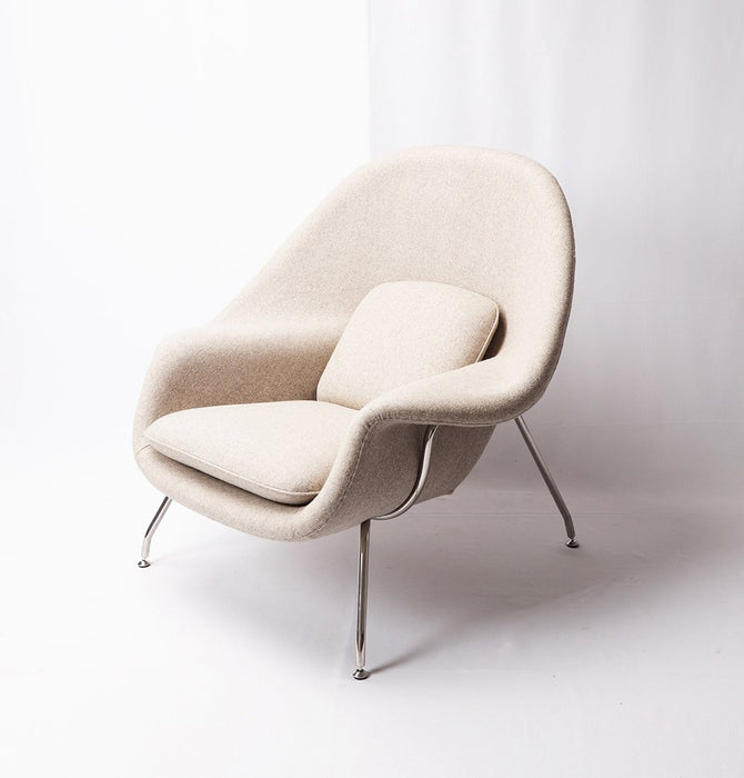 Womb Chair & Ottoman - Cashmere Wool - Reproduction