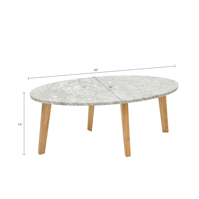Milo Marble Coffee Table (Low Stock)