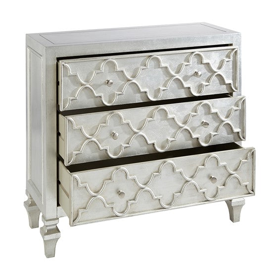 Somerset 3-Drawer Silver Chest (ETA 08/21/2023)