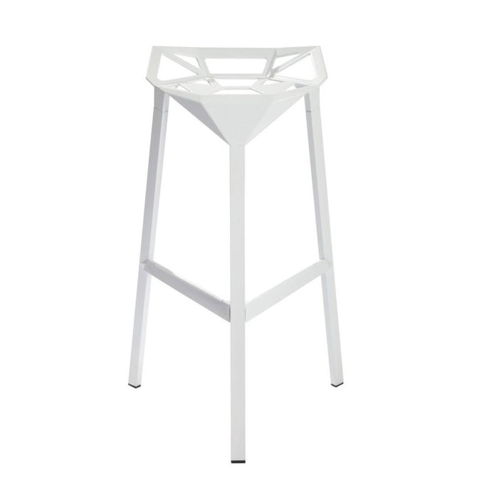 Luke Modern Aluminium Counter Stool