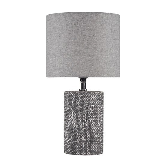 Bayard Embossed Ceramic Table Lamp