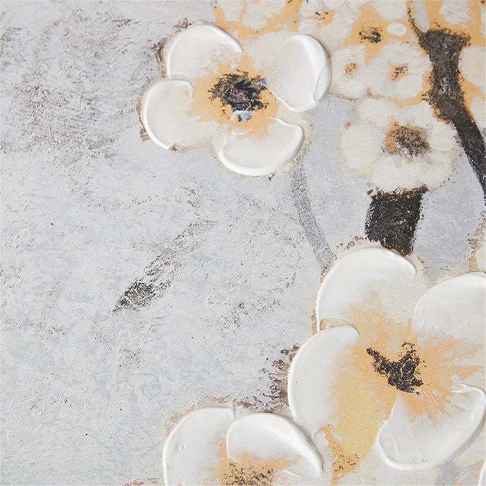 Gleeful Blossoms Hand Embellished Canvas Set (Low Stock)