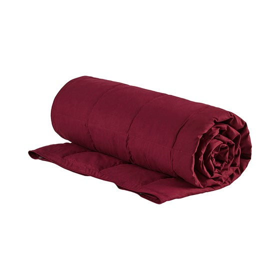 Hadly Goose Feather and Down Wearable Throw (Red)
