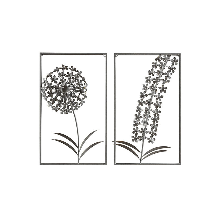 Metal Garden Botanical Wall Decor (Low Stock)