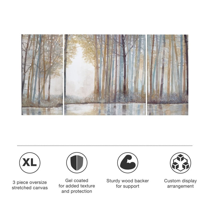Forest Reflections Canvas Set