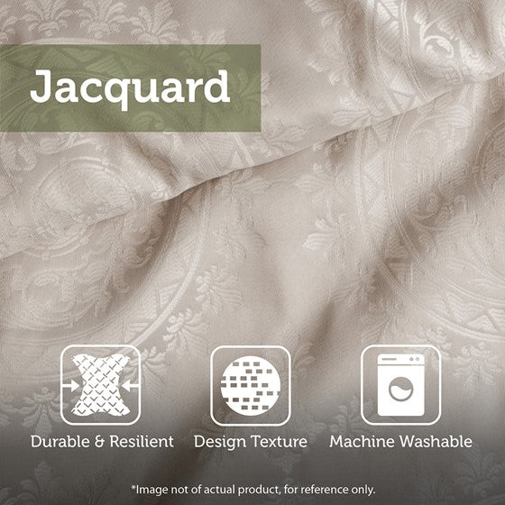 Aubrey 5 Piece Reversible Jacquard Bedspread Set (Blue/Brown)