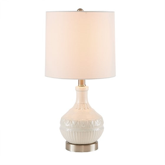 Gypsy Embossed Boho Table Lamp (Low Stock)