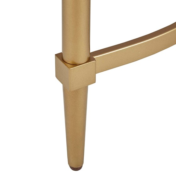 Bordeaux White Gold Console Table