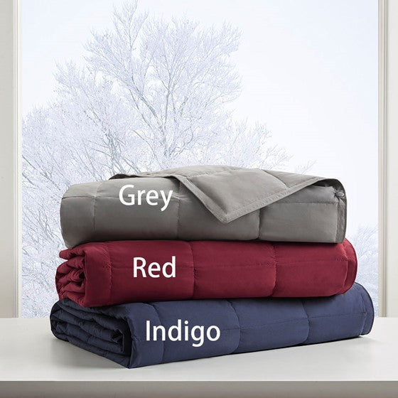 Hadly Goose Feather and Down Wearable Throw (Grey)