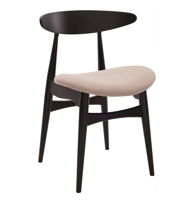 Tricia Dining Chair - Black & Barley
