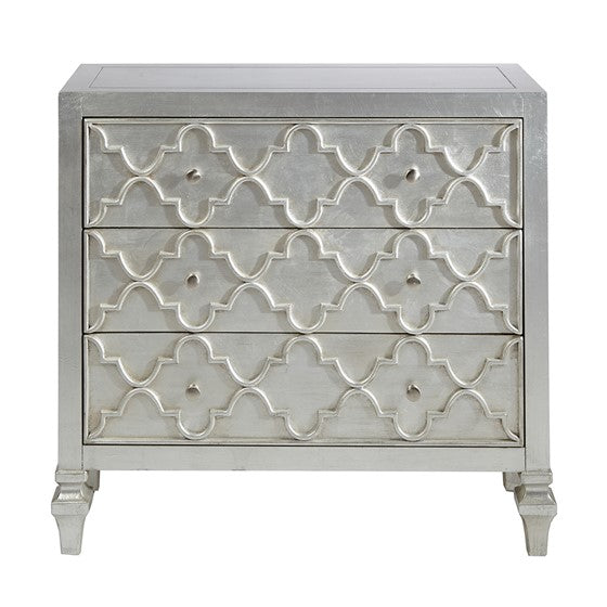 Somerset 3-Drawer Silver Chest (ETA 08/21/2023)