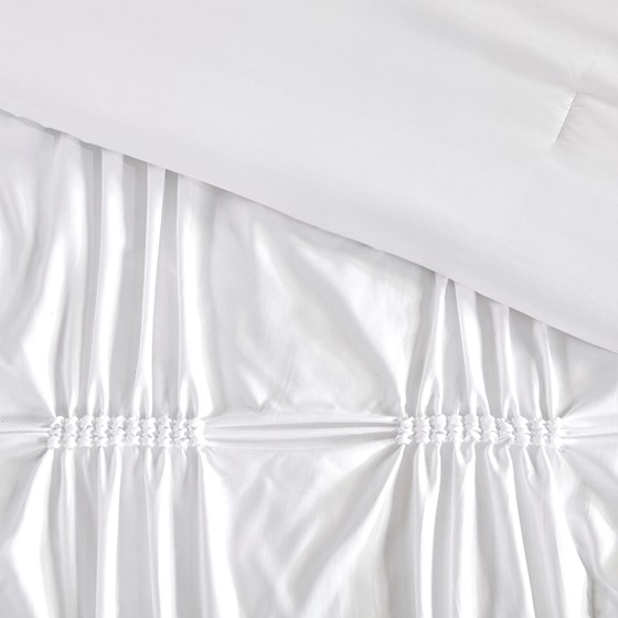 Benny Comforter Set (White)