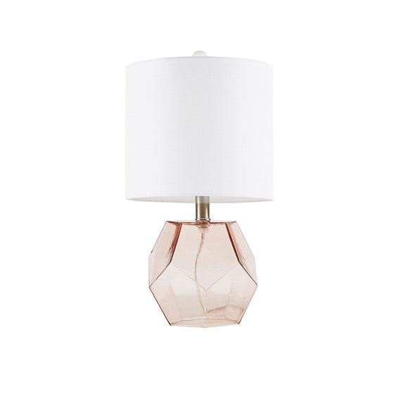 Bella Geometric Glass Table Lamp