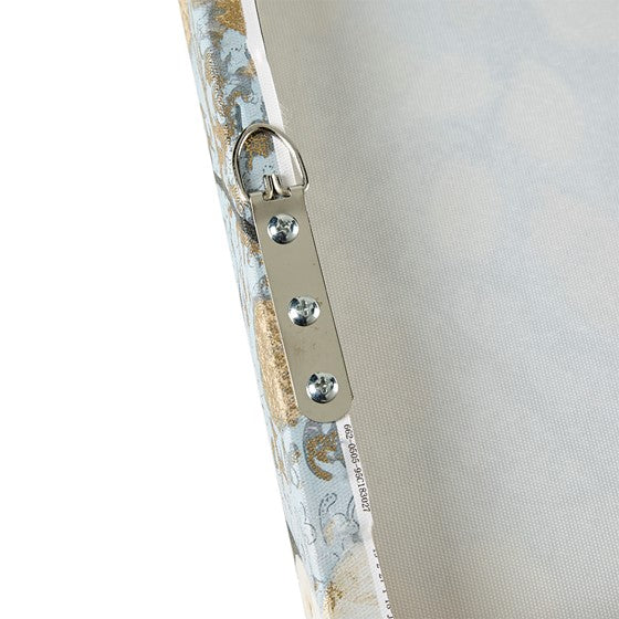 Luminous Bloom Gold Canvas