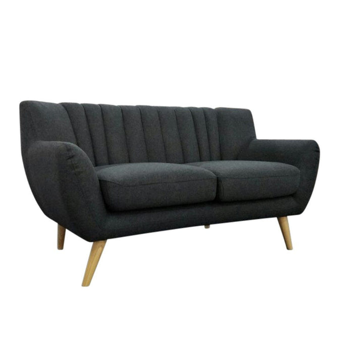 Lilly 2-Seater Sofa - Dark Grey