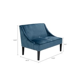 Avalon Swoop Arm Settee