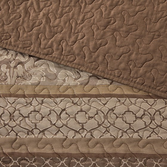 Bellagio 5 Piece Reversible Jacquard Bedspread Set