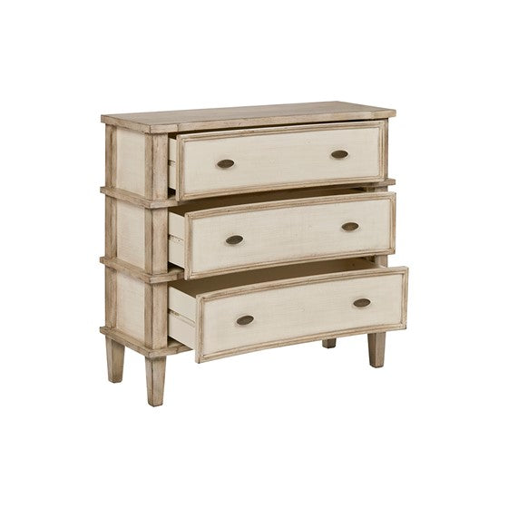Alcott 3 Drawer Natural Cream Chest (Almost Gone)