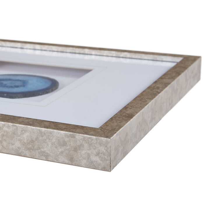 Blue Agate Trio Stone Canvas Set