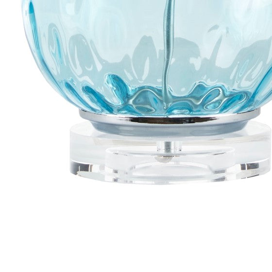 Borel Ombre Glass Table Lamp (Blue)