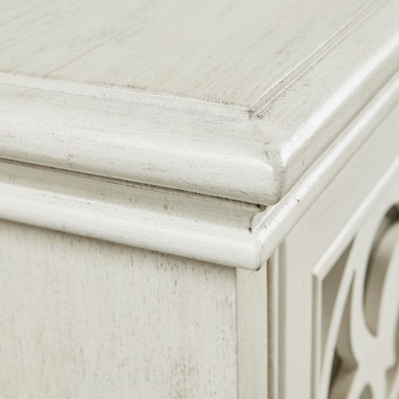 Malone 2 Door Cream Accent Chest (Low Stock)