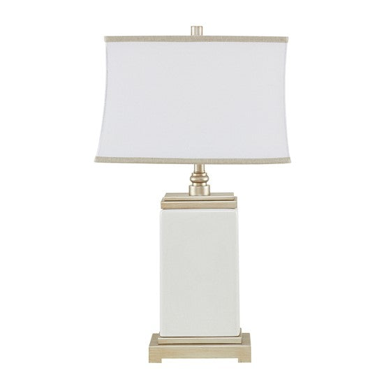 Colette Rectangular Ceramic Table Lamp