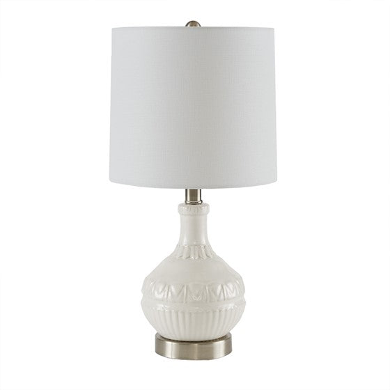 Gypsy Embossed Boho Table Lamp (Low Stock)