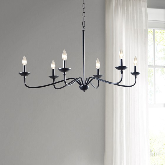Brighton Matte Chandelier