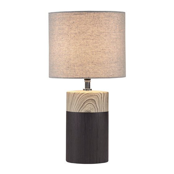 Nicolo Textured Ceramic Table Lamp (Black)