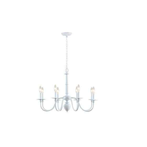 Amelia 8-Light Traditional Metal Chandelier