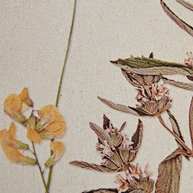 French Herbarium Linen Canvas Set