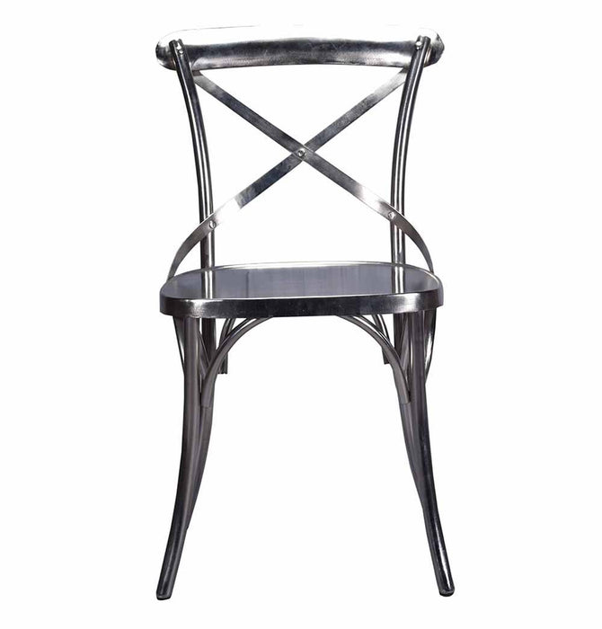 Industrial X Back Chair