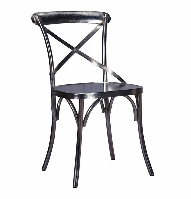 Industrial X Back Chair