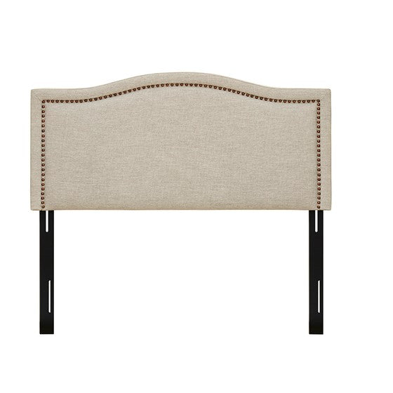 Queen Size Nadine Upholstery Natural Headboard