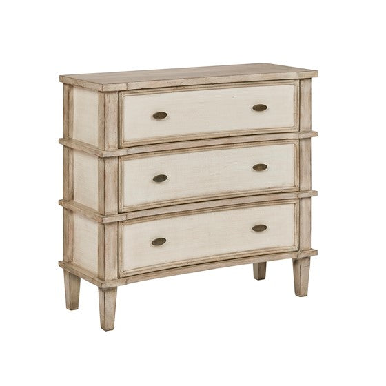 Alcott 3 Drawer Natural Cream Chest (Almost Gone)