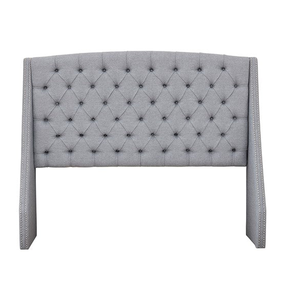 King Size Harper Upholstery Grey Headboard